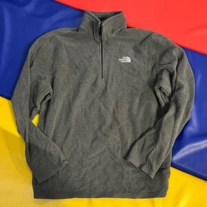 The North Face Gray Fleece Jacket men large